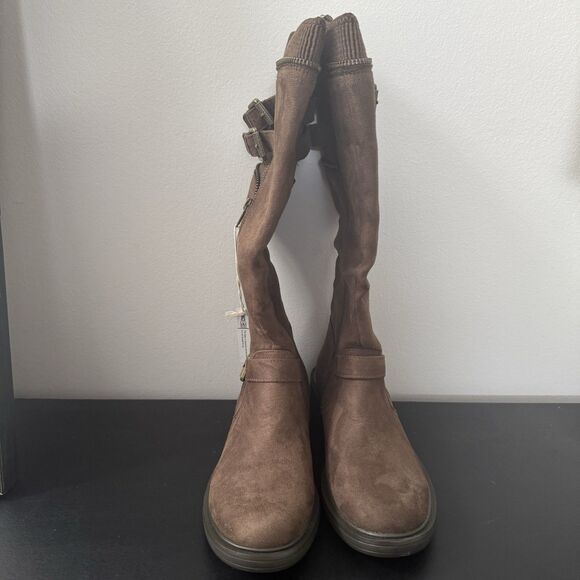 WHITE MOUNTAIN Women's Mazed Brown Knee High Boot Brown Riding Boot Size 7 - Picture 5 of 11